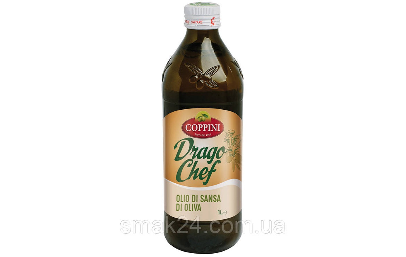 Масло оливковое Coppini Drago Chef Olio di sansa di oliva 1л Италия