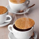 Голландские вафли с карамелью Patisserie Mini Stroopwafels Caramel 300г Нидерланды