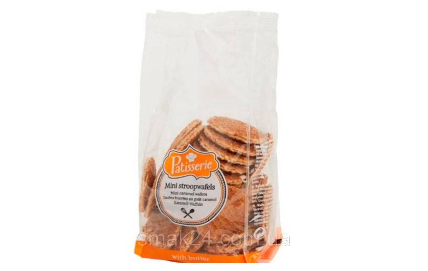 Голландские вафли с карамелью Patisserie Mini Stroopwafels Caramel 300г Нидерланды