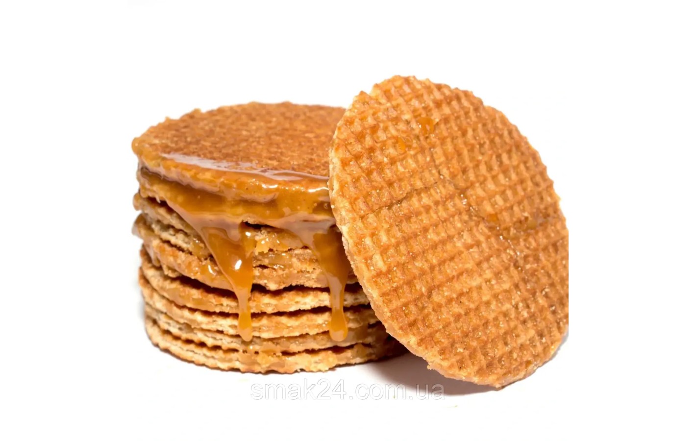 Голландские вафли с карамелью Patisserie Mini Stroopwafels Caramel 300г Нидерланды