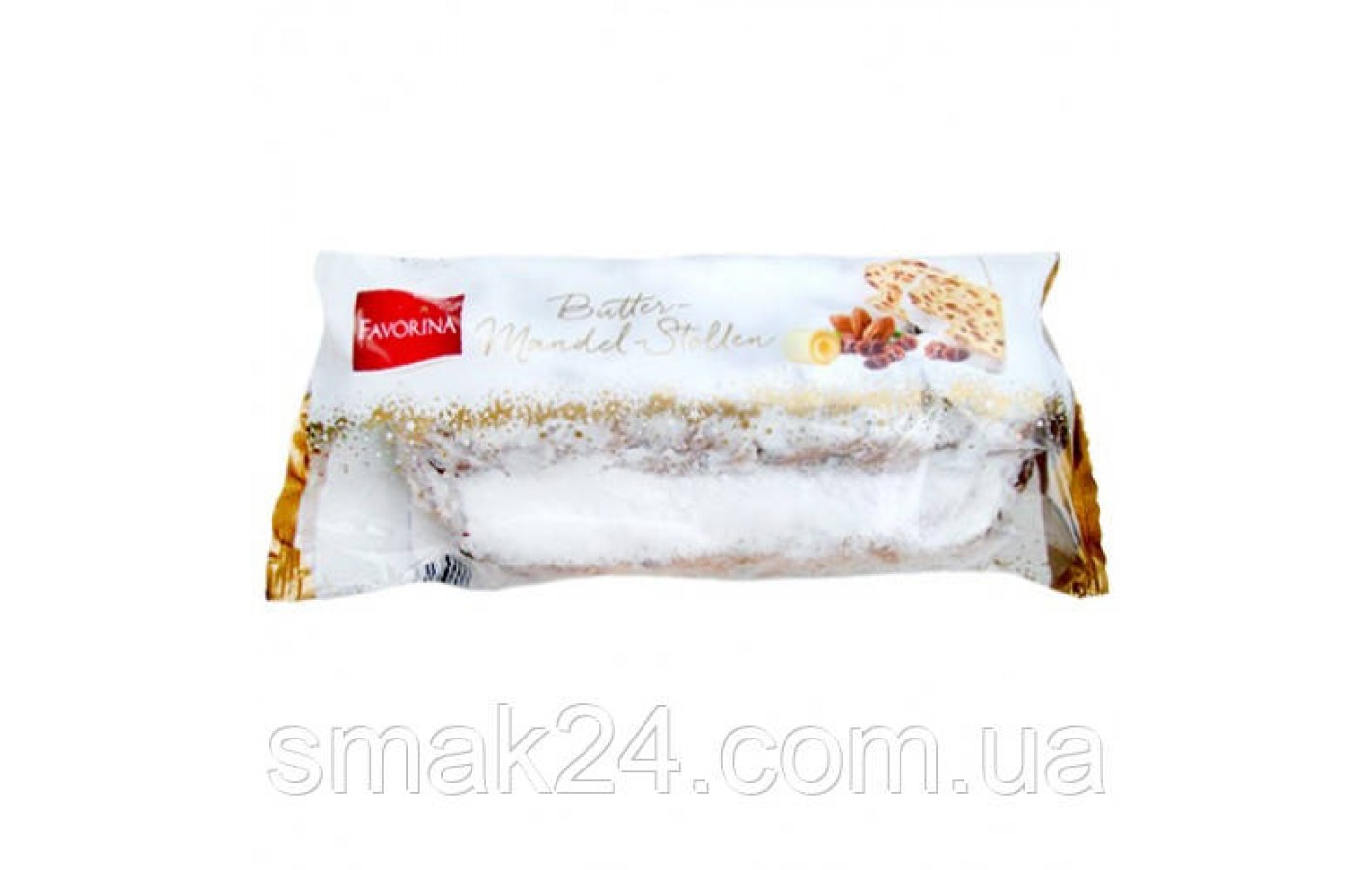 Рождественский штоллен с марципаном Favorina Stollen  Edelmarzipan Германия 1кг