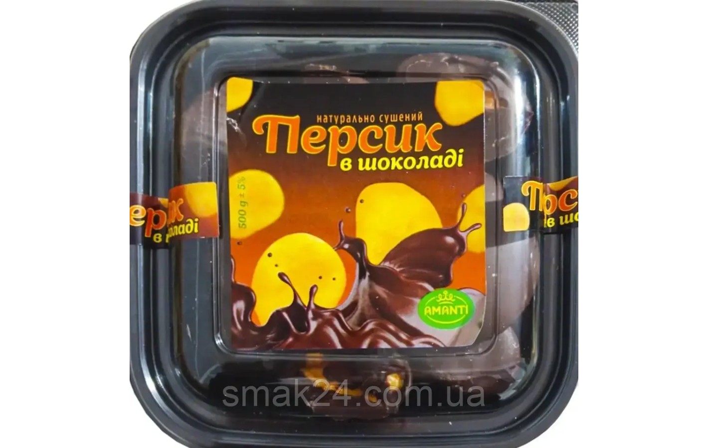 Персик у шоколаді Amanti, 500 г