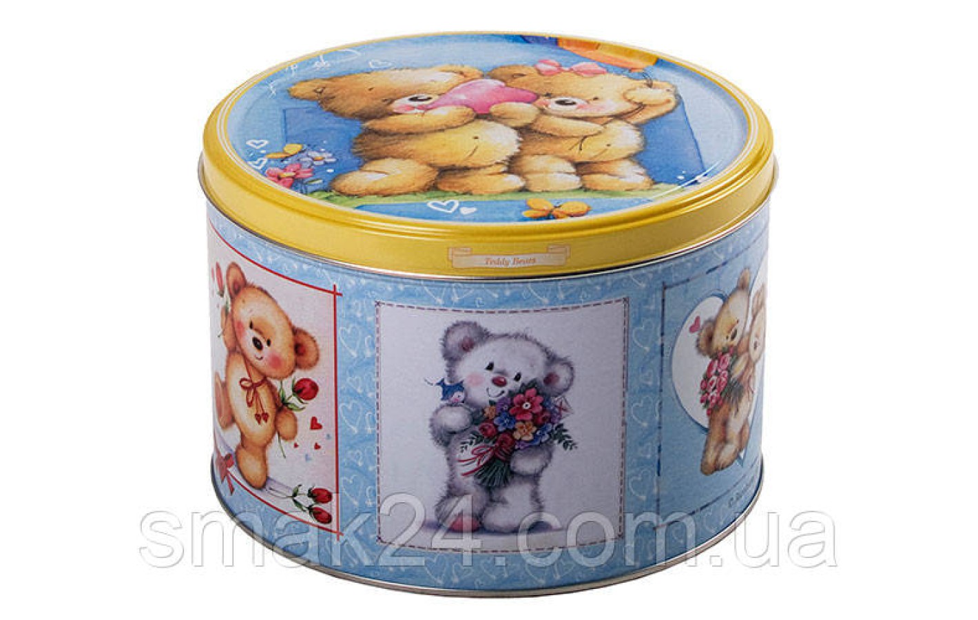 Печиво вершкове Плюшеві Ведмедики Jacobsens BakeryTeddy Bears у ж/б 300 г Данія