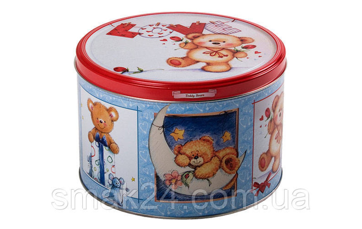 Печиво вершкове Плюшеві Ведмедики Jacobsens BakeryTeddy Bears у ж/б 300 г Данія