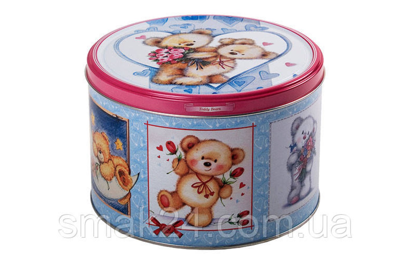 Печиво вершкове Плюшеві Ведмедики Jacobsens BakeryTeddy Bears у ж/б 300 г Данія