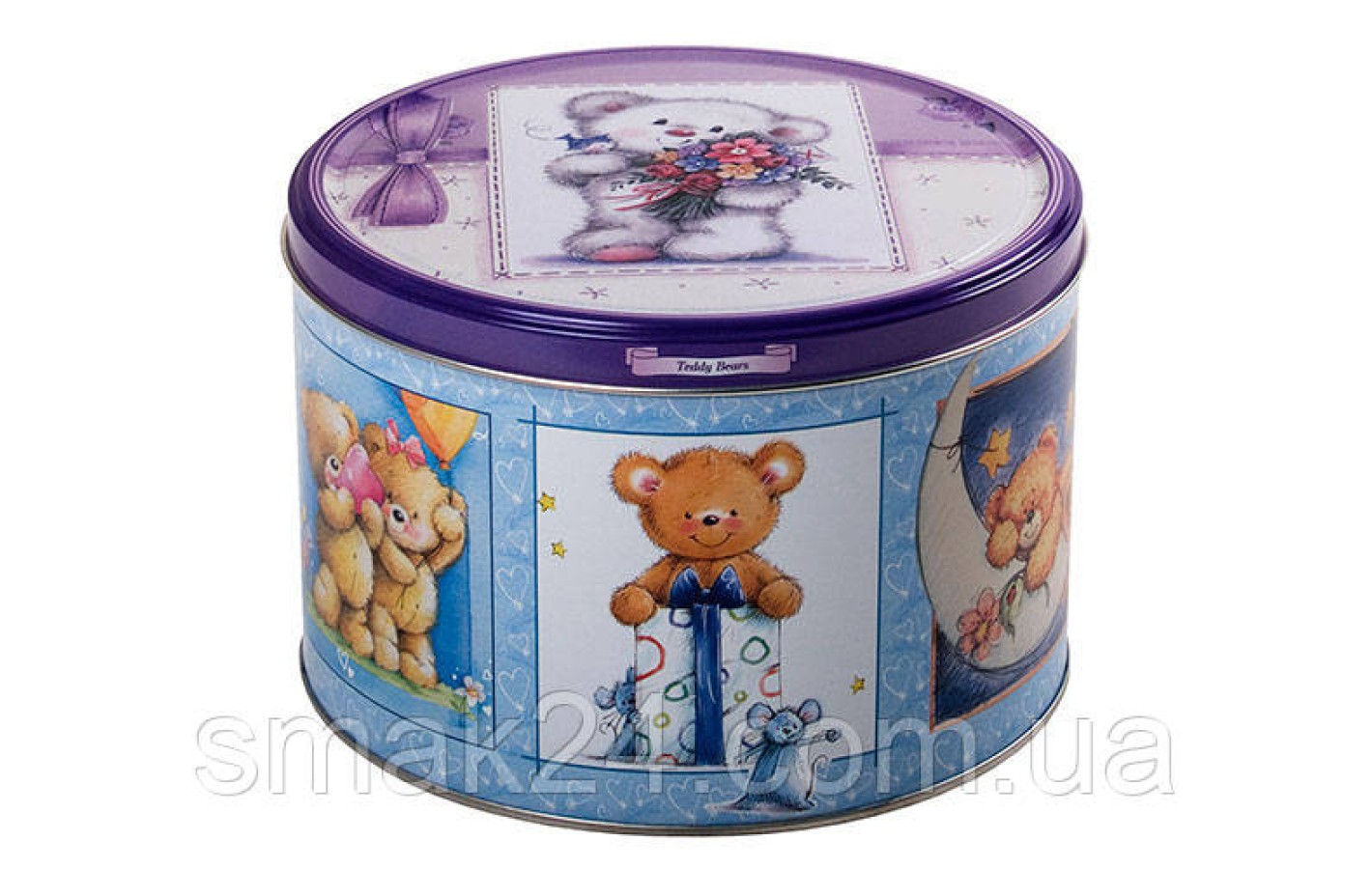 Печиво вершкове Плюшеві Ведмедики Jacobsens BakeryTeddy Bears у ж/б 300 г Данія