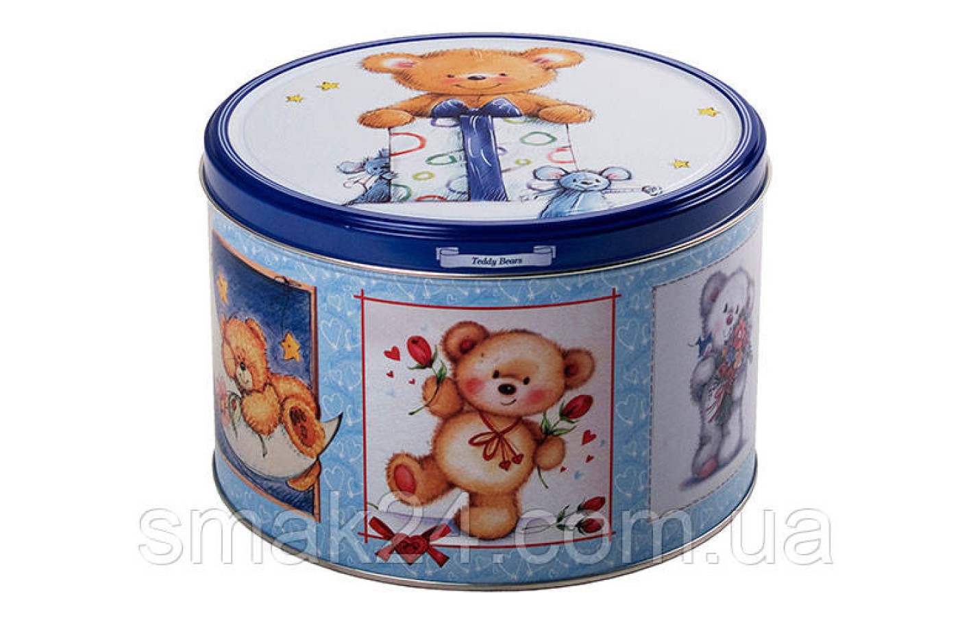 Печиво вершкове Плюшеві Ведмедики Jacobsens BakeryTeddy Bears у ж/б 300 г Данія