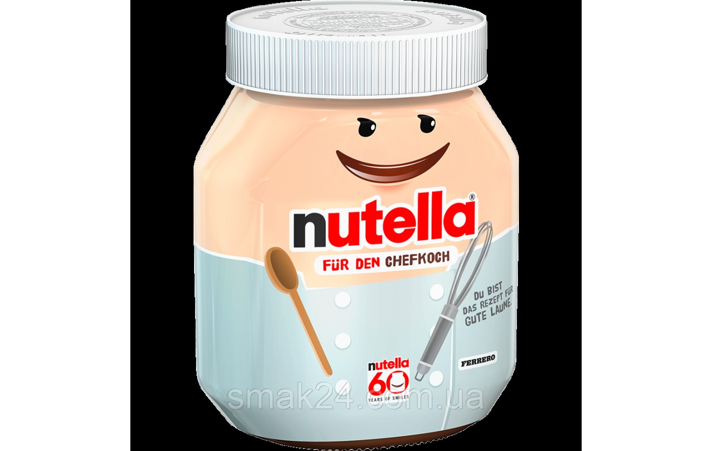 Шоколадно-ореховая паста с лесными орехами Ferrero Nutella fur den rockstar 750г Германия