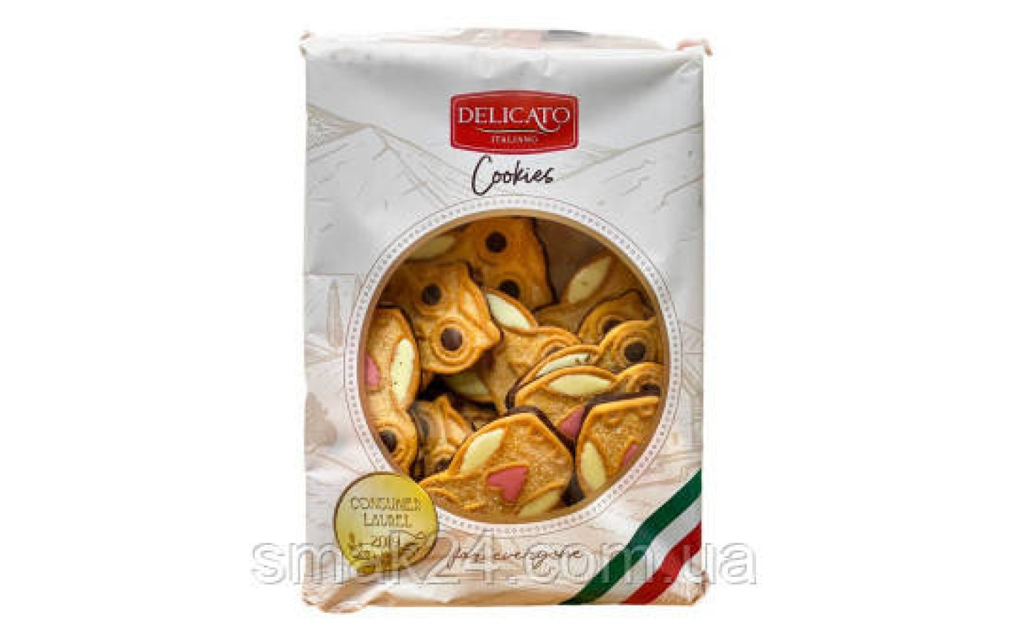 Печиво Сова з кремом та шоколадом Delicato Cookies 200г Польща