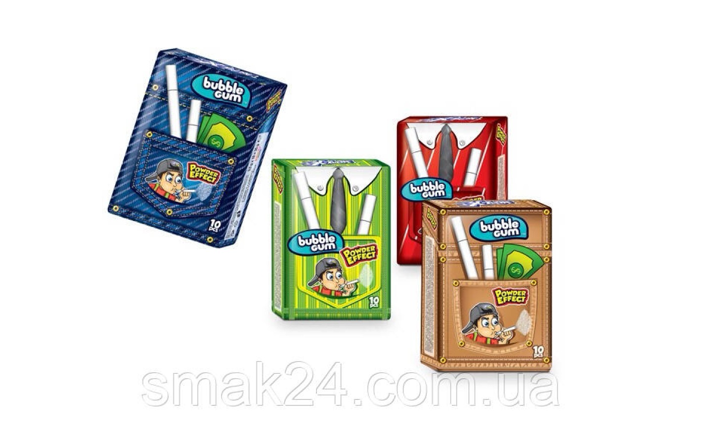 Жевательные конфеты (резинка) Сигареты Польша 35г ( 10 штук)