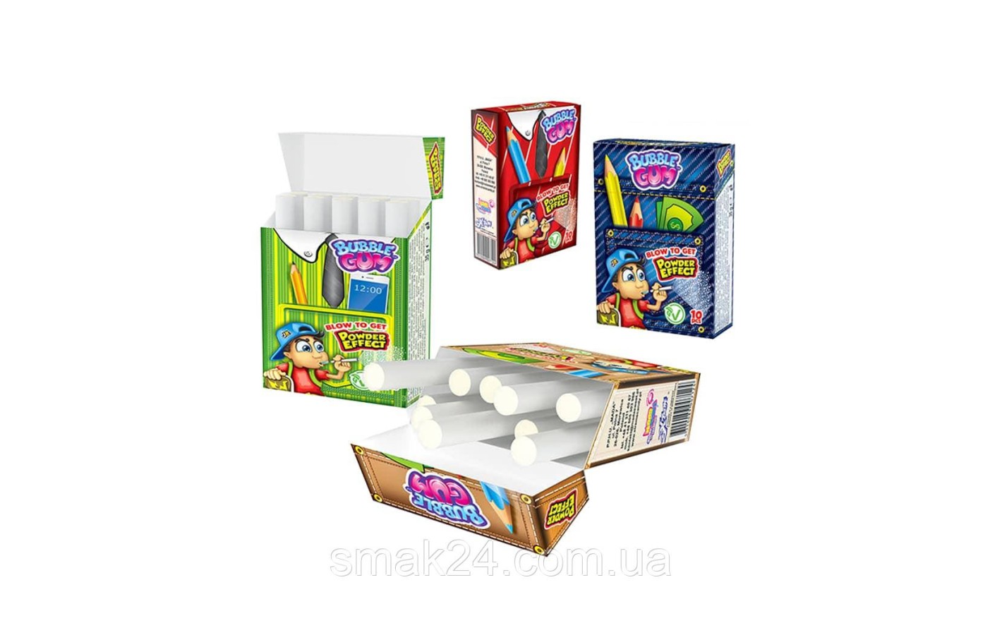 Жевательные конфеты (резинка) Сигареты Польша 35г ( 10 штук)
