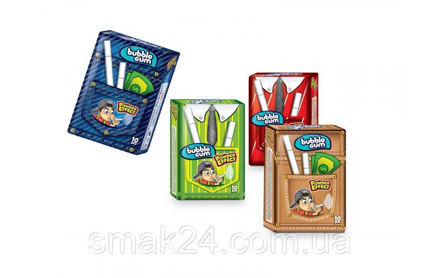 Жевательные конфеты (резинка) Сигареты Польша 35г ( 10 штук)