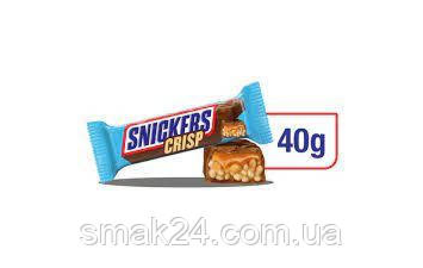 Міні Батончики Snickers Crisp (2x20г) 40 г Великобританія