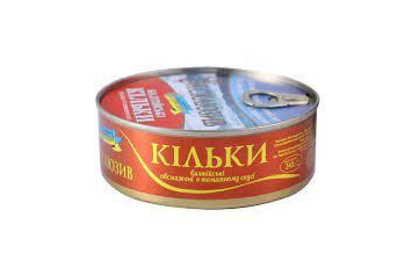 Килька балтийская обжареная в томатном соусе Морской Пролив 240г Украина