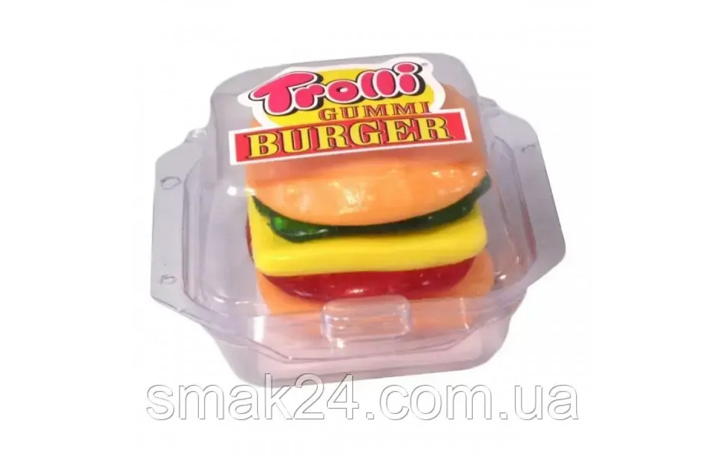 Желейні цукерки Trolli XXL Mega Burger 50 гx12шт Німеччина