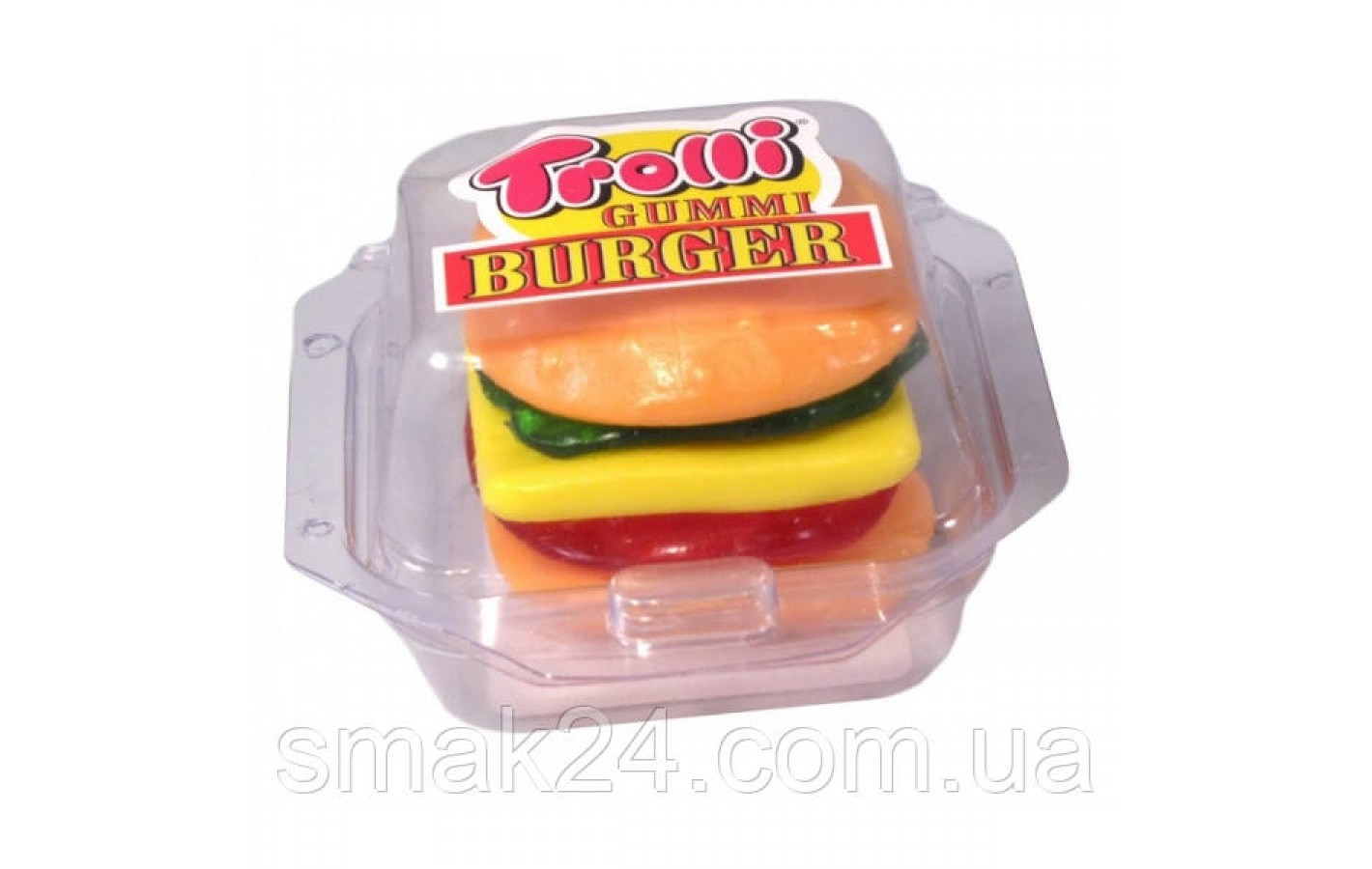 Желейные конфетыTrolli XXL Mega Burger 50гx12шт Германия