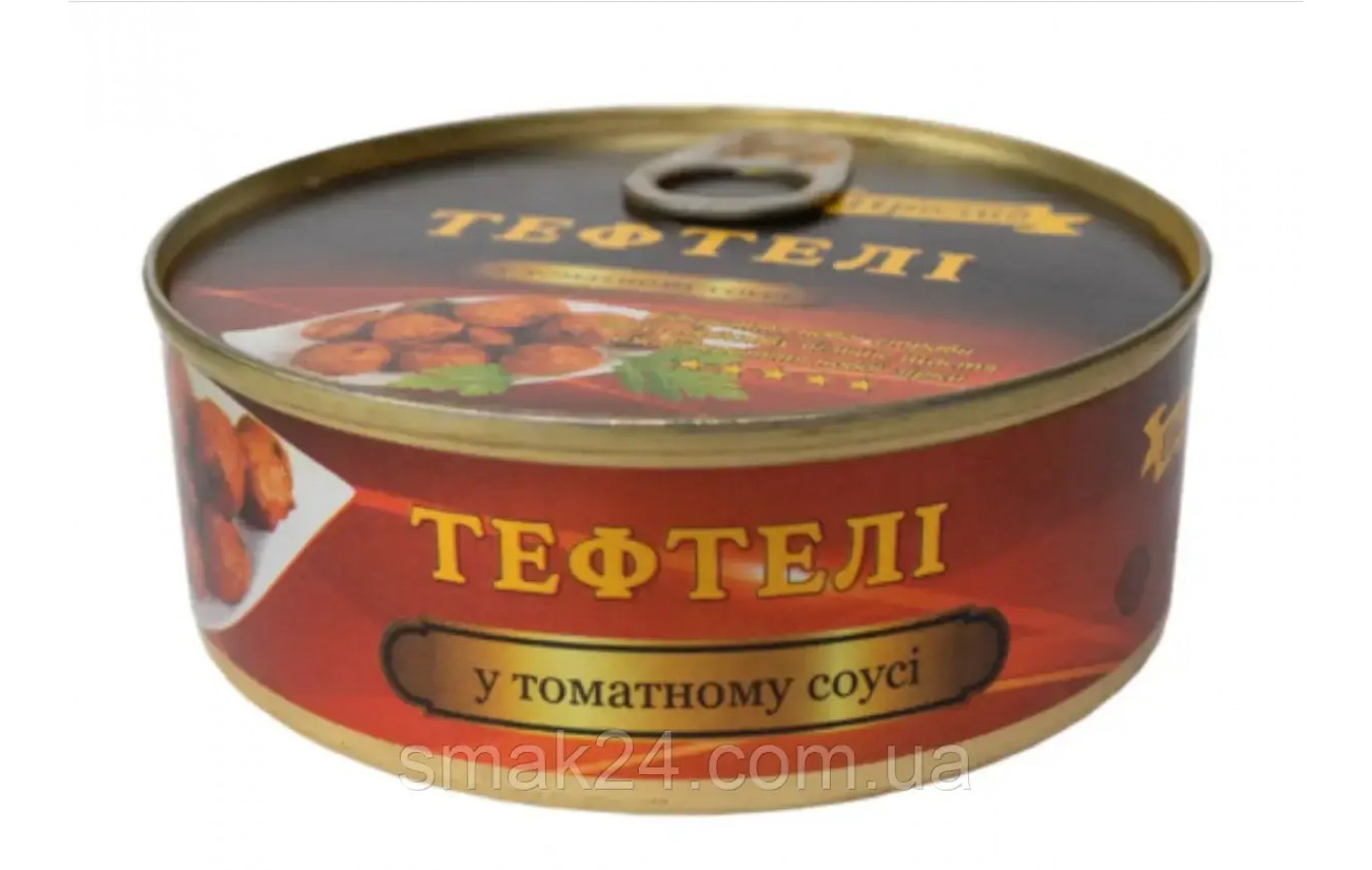 Тефтелі в томатному соусі Морська Протока 240г Україна
