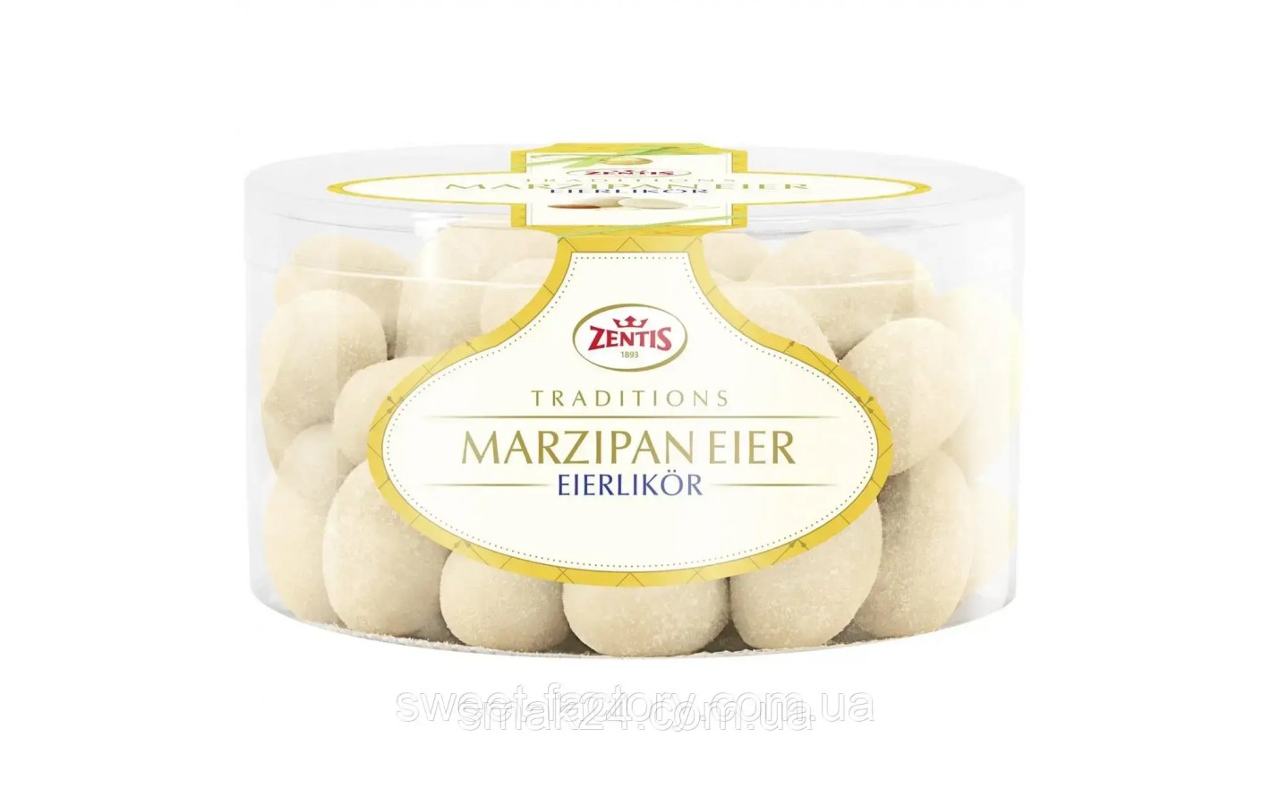 Марципанові яйця з лікером Адвокат Zentis Marzipan Eier Eierlikor 500 г Німеччина