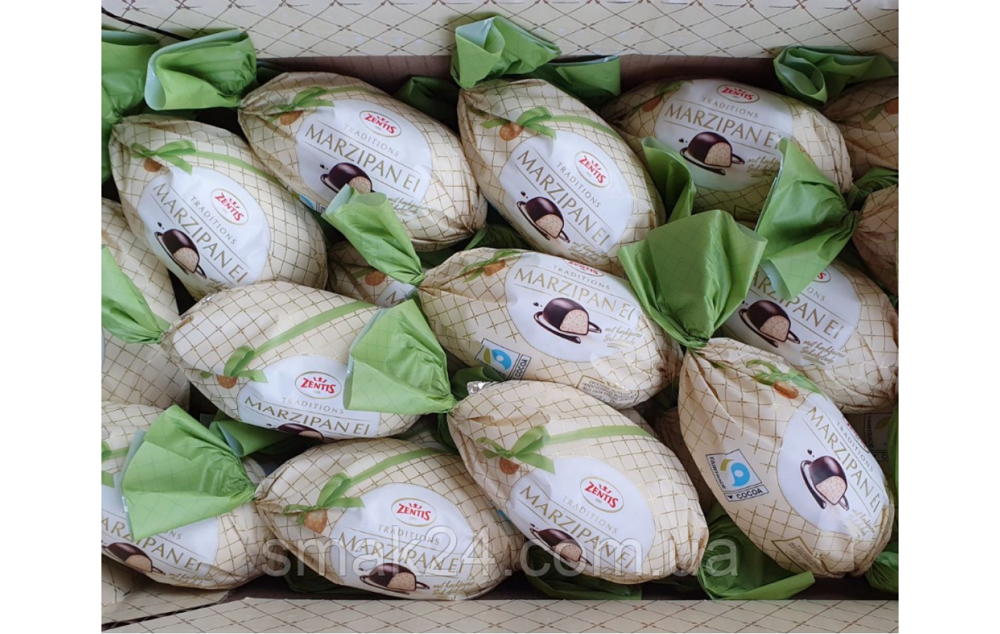 Марципан в шоколаде Традиционный Zentis Marzipan Ei 200 г Германия