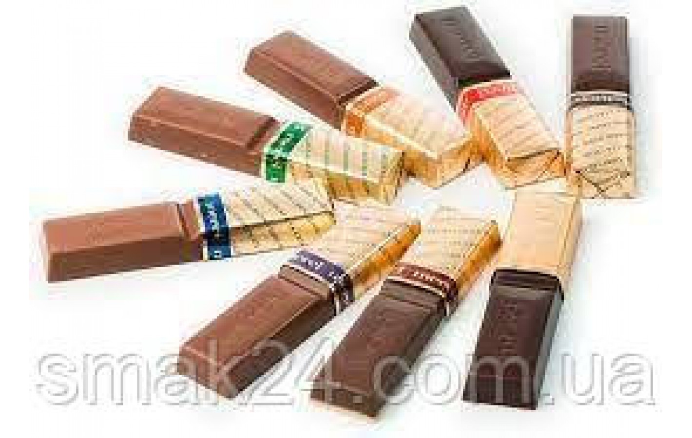 Шоколад Ассорти (8 вкусов) Storck Merci Finest Selection 400г Германия