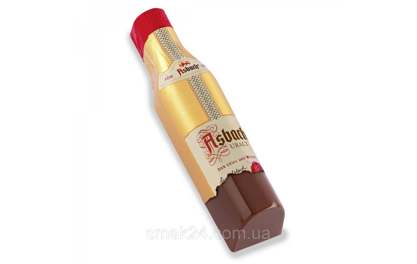 Конфеты из молочного шоколада с бренди Asbach Pralinen Zarte Flaschchen 100г Германия