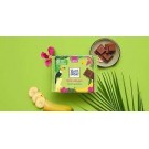 Молочний шоколад із сушеним бананом та повітряним рисом Ritter Sport Hola amigos Crispy Banana 100г Німеччина