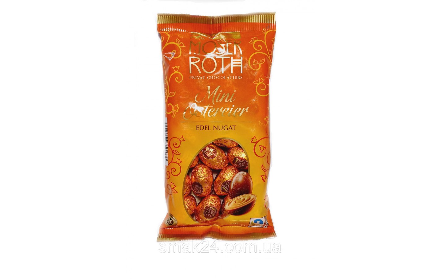 Шоколадные мини яйца Ассорти Moser Roth Mini Ostereier Edel Collection 150г Германия