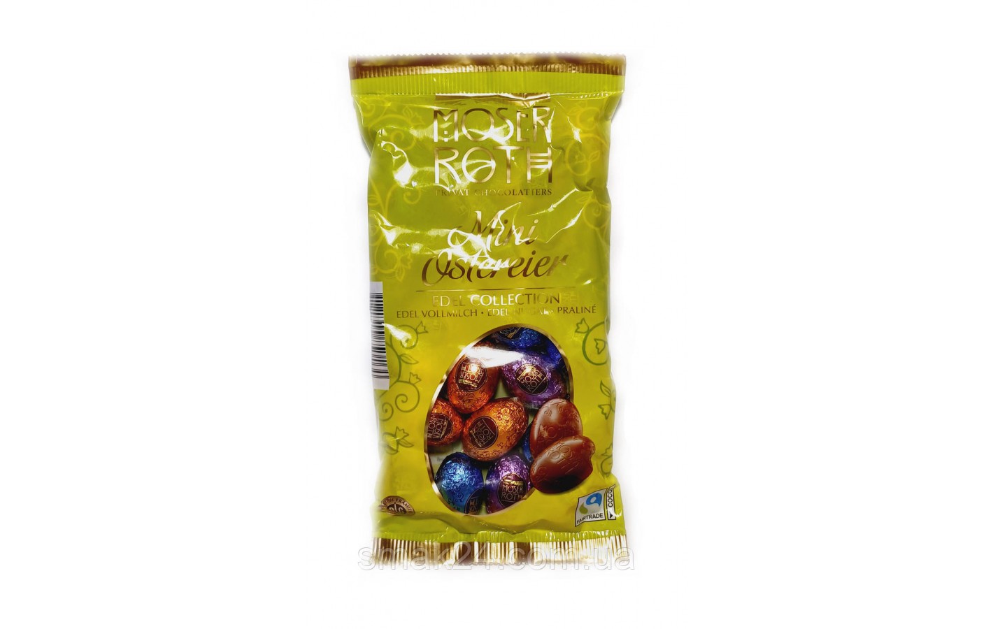 Шоколадні кульки Moser Roth Mini Chocoladenkugeln Edel Vollmilch 150г Німеччина