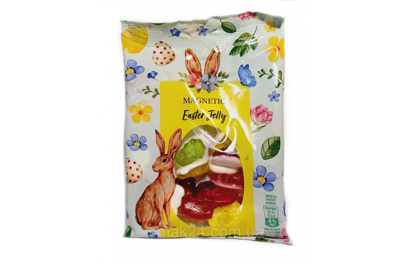 Цукерки желейні Великодній Заєць Magnetic Easter Jelly 150г Польща