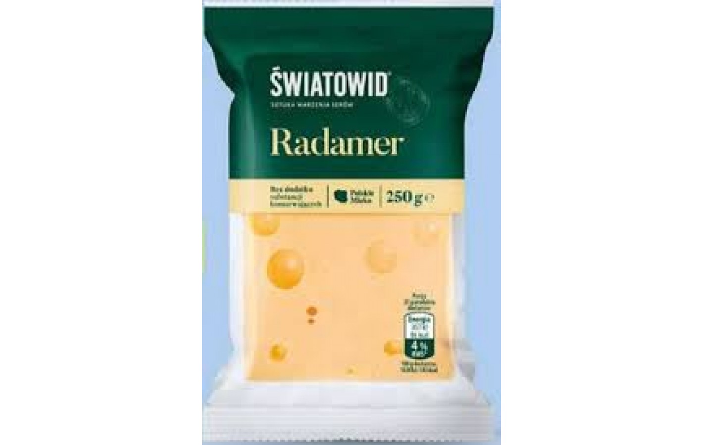 Сыр твердый Радамер Swiatowid Radamer 250г Польша