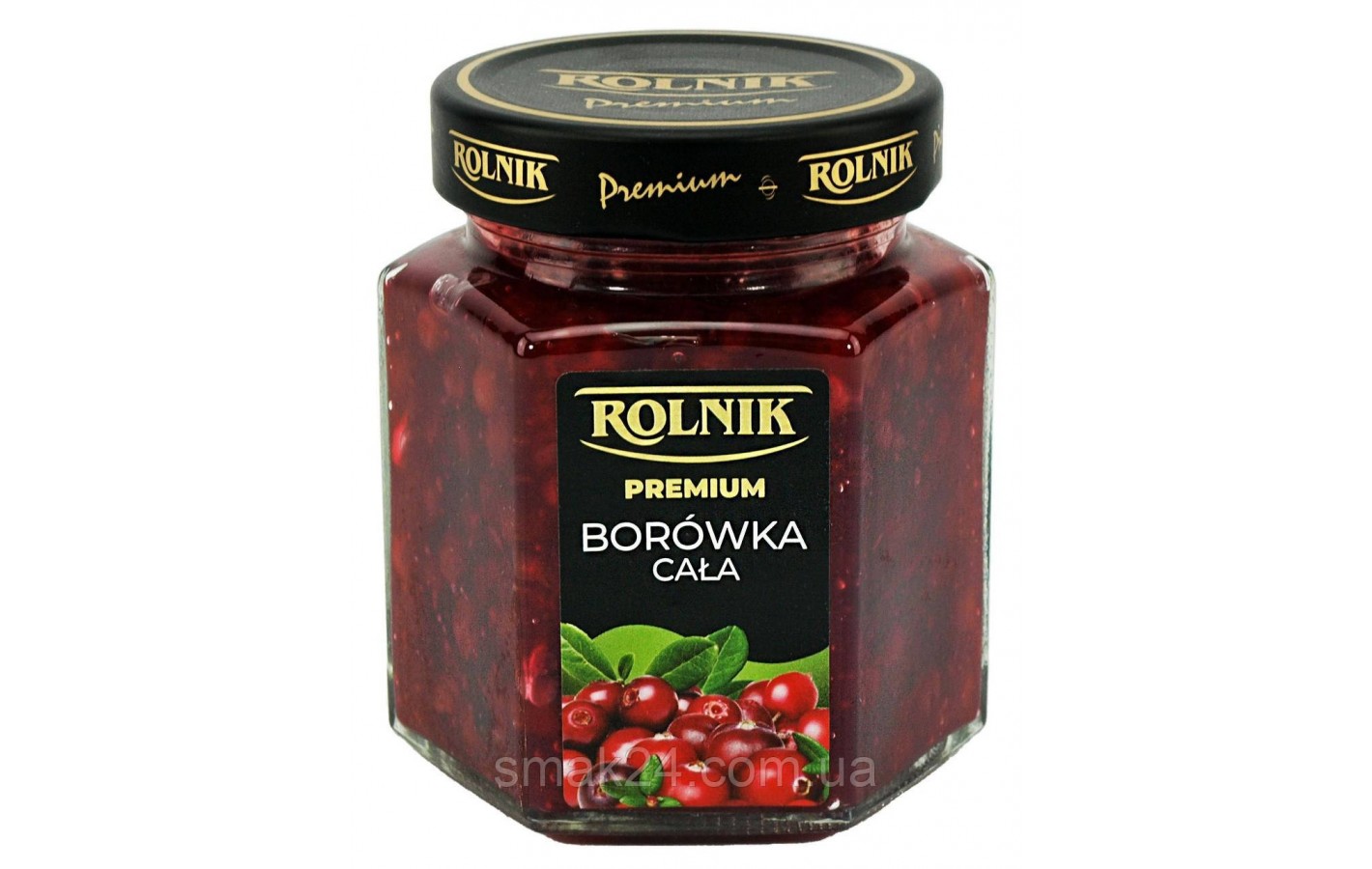 Черничный соус для мясных и других блюд Rolnik Premium Borowka cala 300г Польша