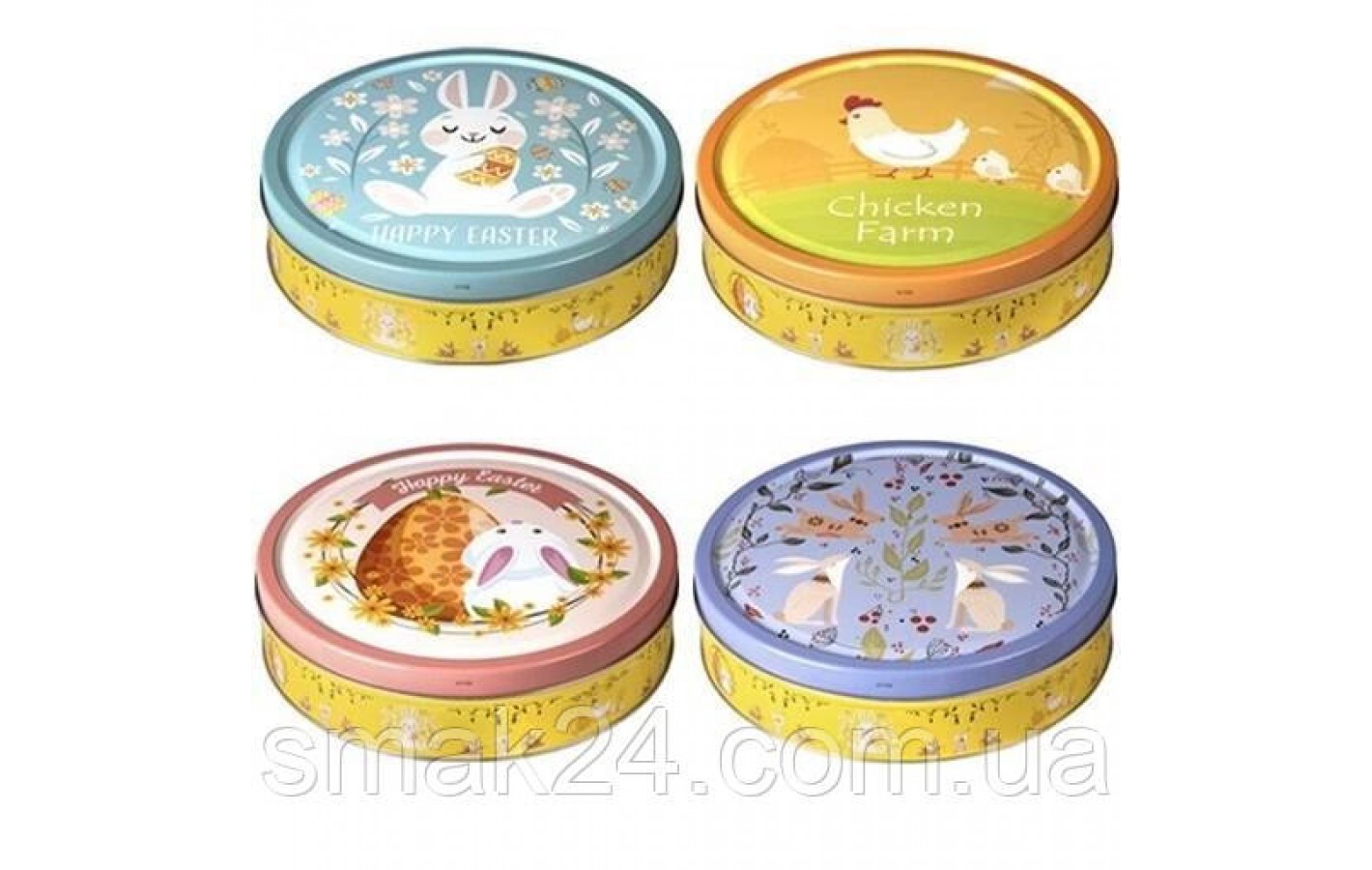 Печенье сливочное Jacobsens Bakery Easter Time в ж/б 340г Дания