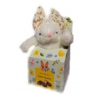 Подарунковий набір Іграшка Зайчик+Асорті щоколодних цукерок 90г Magnetic Easter Candies Польща