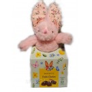 Подарунковий набір Іграшка Зайчик+Асорті щоколодних цукерок 90г Magnetic Easter Candies Польща