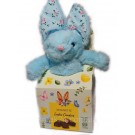 Подарочный набор Игрушка Зайка+Ассорти щоколадных конфет 90г Magnetic Easter Candies Польша
