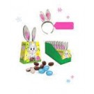 Подарочный набор Ушки Зайки+Шоколадные конфеты с молочным кремом 100г Easter Sweets With Bunny Ears Польша
