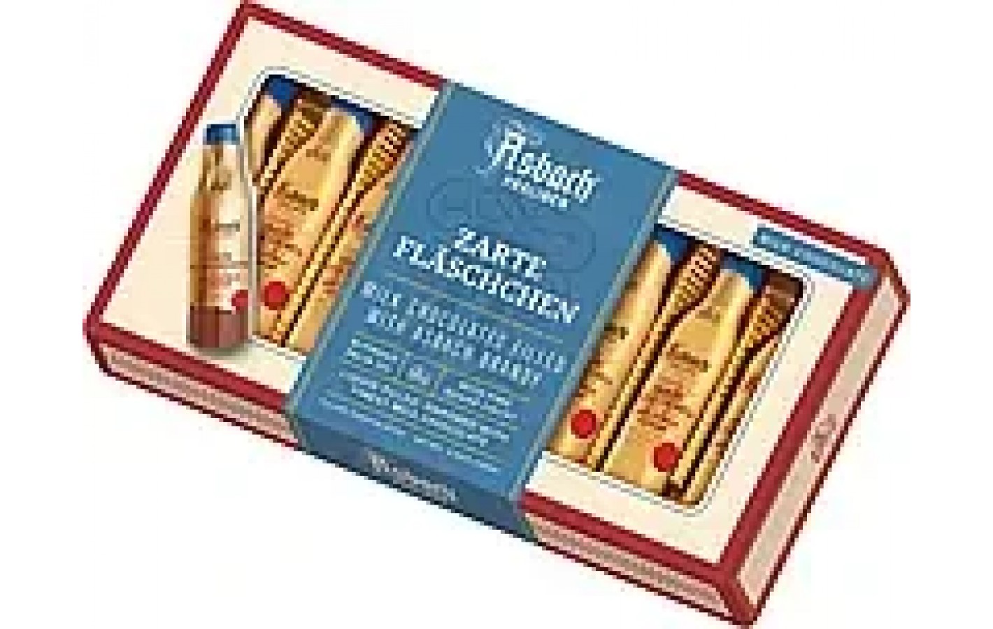 Конфеты из молочного шоколада с бренди Asbach Pralinen Zarte Flaschchen 100г Германия