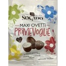 Конфеты шоколадные Яйца Ассорти Socado Maxi Ovetti Primevoglie 110г Италия