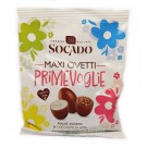 Конфеты шоколадные Яйца Ассорти Socado Maxi Ovetti Primevoglie 110г Италия