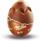 Шоколадні яйця з шоколадним кремом Milka Loffel Ei Kakaocreme (4x34г) 136г Швейцарія  Чотири яйця з альпійського молочного шоколад