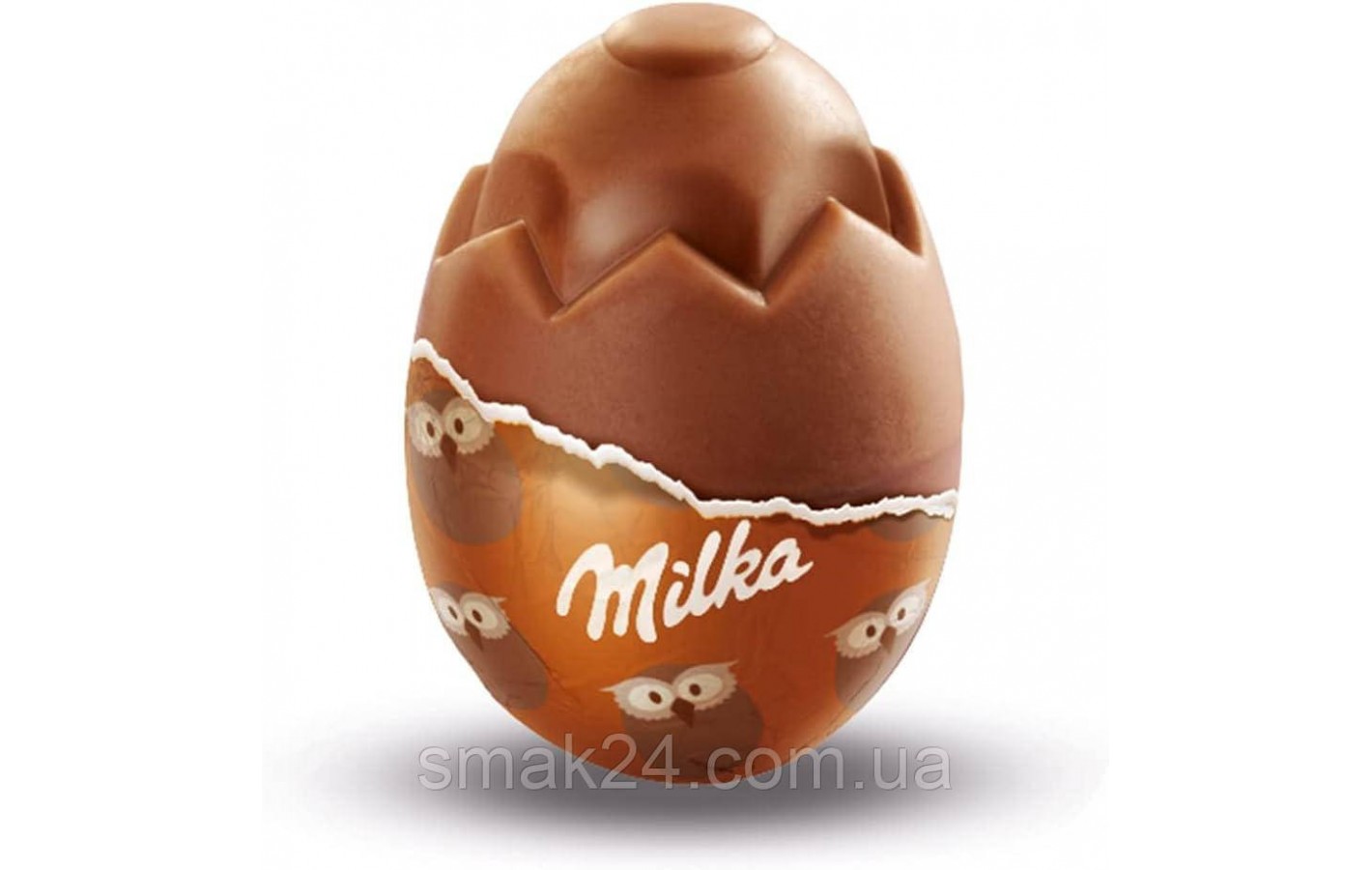 Шоколадні яйця з шоколадним кремом Milka Loffel Ei Kakaocreme (4x34г) 136г Швейцарія  Чотири яйця з альпійського молочного шоколад