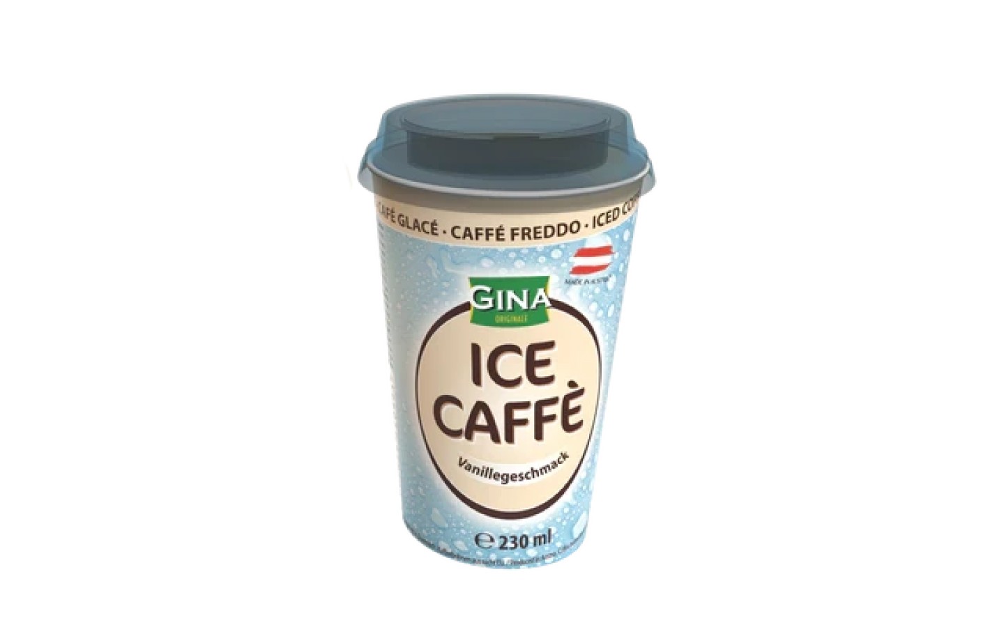 Холодный кофе Gina Ice Caffe Vanillegeschmack 230мл Австрия