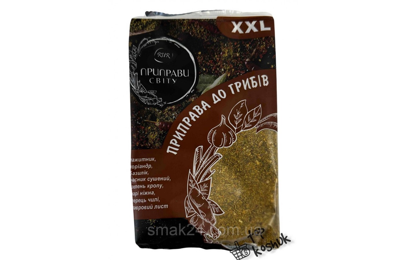 Приправа для ГРІБІВ Приправи світу 100 г