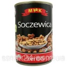 Чечевица консервированная M&K Soczewica 400г/240г Польша