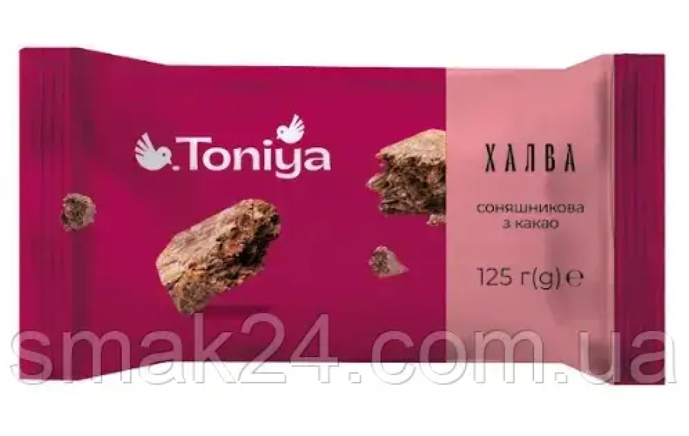 Халва соняшникова з какао ТМ Toniya 125г Україна