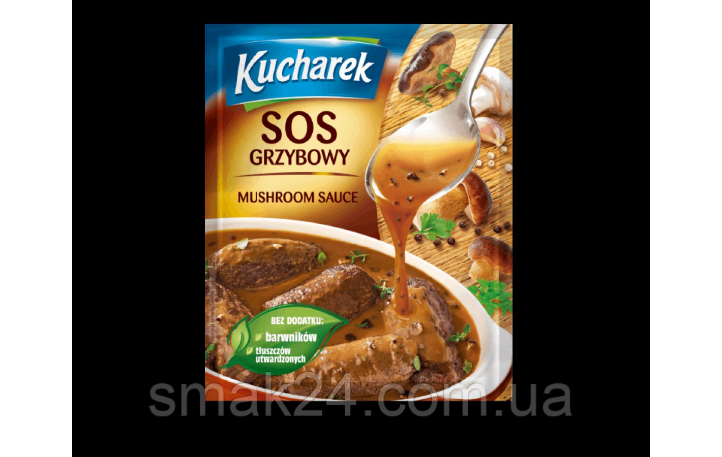 Соус грибний Kucharek Sos grzybowy 28г Польща