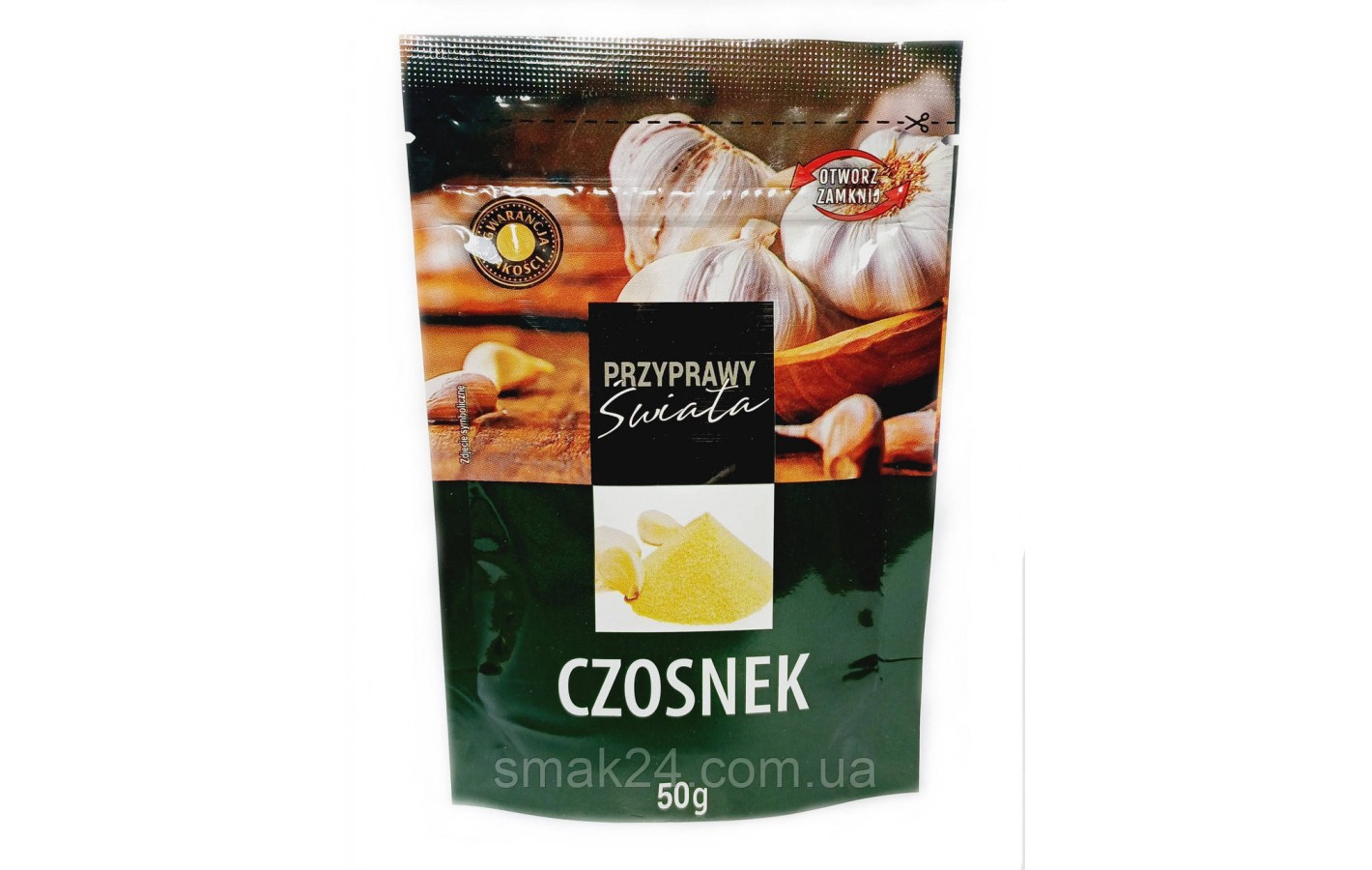 Часник мелений гранульований Przyprawa Swiata Czosnek 50г