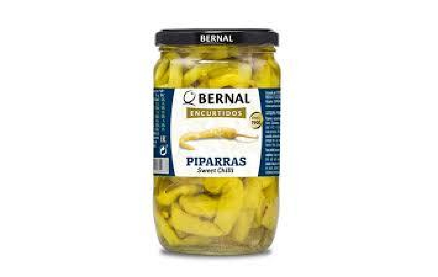 Перец сладкий пепперони маринованный Bernal Encurtidos Piparras 300/140г Испания