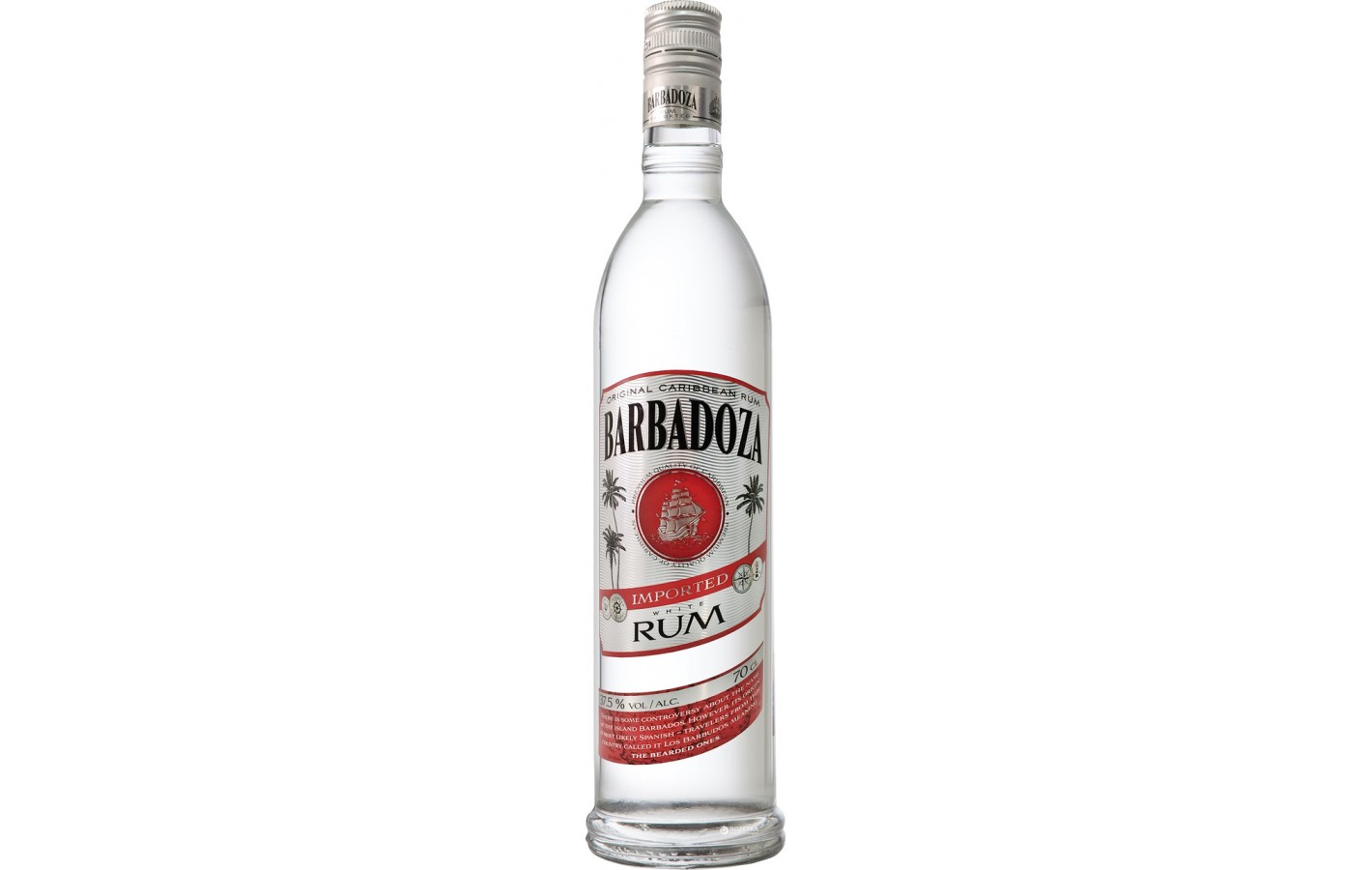 Ром Barbadoza Whit 0.7л 37.5% Литва