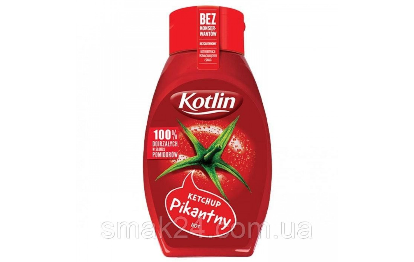 Кетчуп пикантный БЕЗ ГЛЮТЕНА Kotlin Ketchup Pikantny 450г Польша